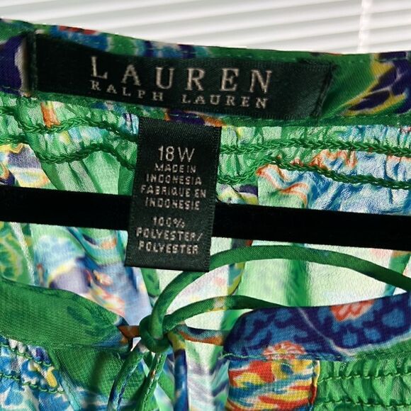 Ralph Lauren Chiffon Paisley Dress - Picture 8 of 10